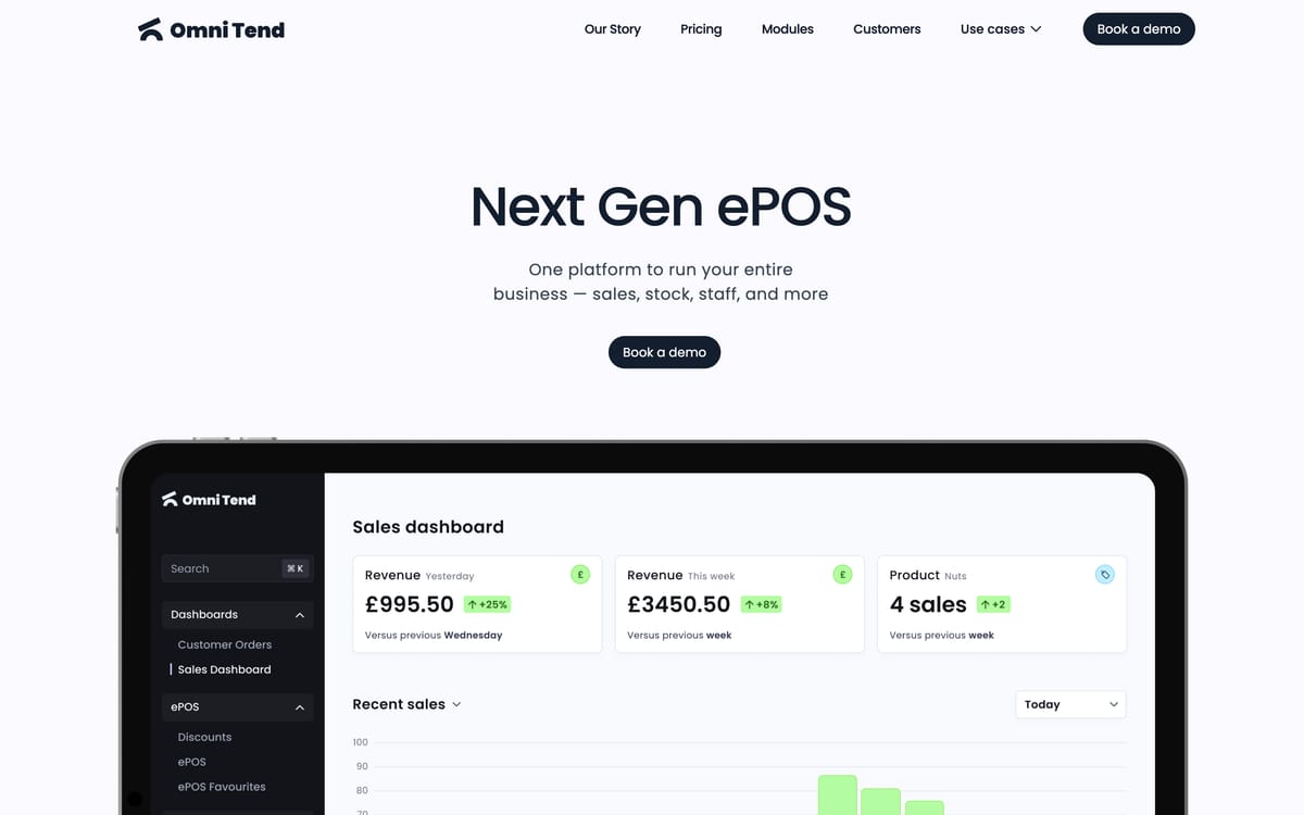 Omni Tend: software we build and run ourselves